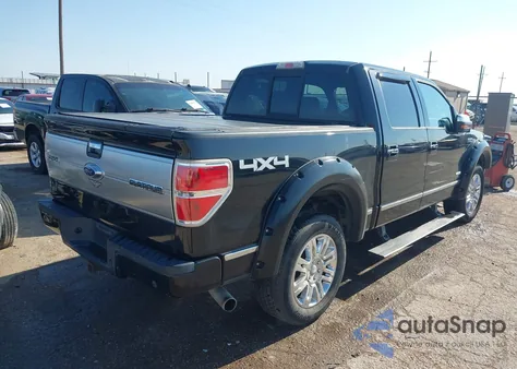 2013 Ford F-150 Platinum из США, поврежденный, VIN 1FTFW1ET3DFB29872